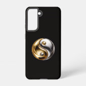 Black 4 Luxe Galaxy S21 Case, Harmony Yin Yang Samsung Galaxyケース (裏面)