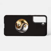 Black 4 Luxe  Galaxy S21 Case, Harmony Yin Yang Samsung Galaxyケース (裏面横)