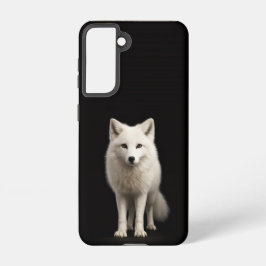 Black 4 Luxe  Galaxy S21 Case, Ivory Arctic Fox Samsung Galaxy S21ケース