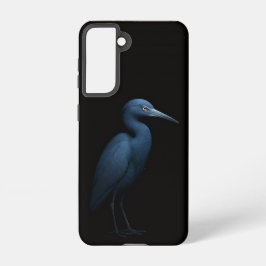 Black 4 Luxe  Galaxy S21 Case, Little Blue Heron Samsung Galaxy S21ケース