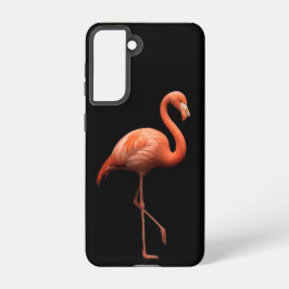 Black 4 Luxe Galaxy S21 Case, Pink Flamingo Samsung Galaxy S21ケース
