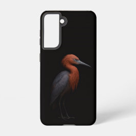 Black 4 Luxe  Galaxy S21 Case, Reddish Egret Samsung Galaxy S21ケース
