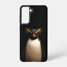 Black 4 Luxe Galaxy S21 Case, Rockhopper Penguin Samsung Galaxy S21ケース