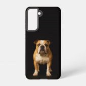 Black 4 Luxe  Galaxy S21 Case, Stamina Bulldog Samsung Galaxyケース (裏面)