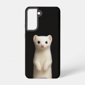Black 4 Luxe  Galaxy S21 Case, Stylish Ermine Samsung Galaxyケース (裏面)