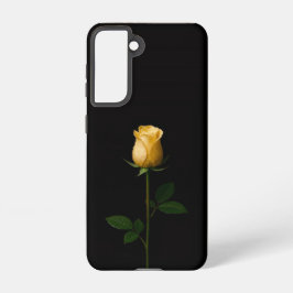 Black 4 Luxe  Galaxy S21 Case, Sunlit Yellow Rose Samsung Galaxy S21ケース