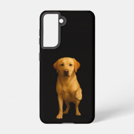 Black 4 Luxe  Galaxy S21 Case, Tender Labrador Samsung Galaxy S21ケース