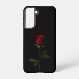 Black 4 Luxe  Galaxy S21 Case, Velvet Red Rose Samsung Galaxy S21ケース