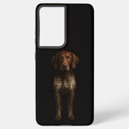 Black 4 Luxe Galaxy S21 Plus, German Pointer Samsung Galaxy S21+ケース