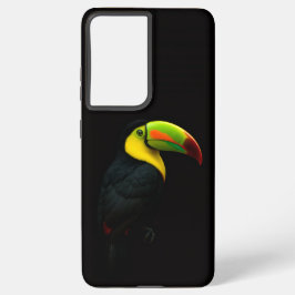 Black 4 Luxe Galaxy S21 Plus, Keel Billed Tucan Samsung Galaxy S21+ケース