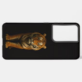 Black 4 Luxe Galaxy S21 Plus, Noble Tiger Samsung Galaxyケース (裏面横)