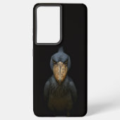 Black 4 Luxe Galaxy S21 Plus, Shoebill Bird Samsung Galaxyケース (裏面)
