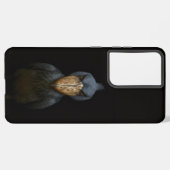 Black 4 Luxe Galaxy S21 Plus, Shoebill Bird Samsung Galaxyケース (裏面横)