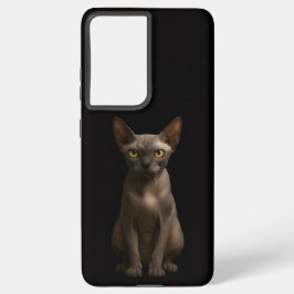 Black 4 Luxe Galaxy S21 Plus, Sphynx Cat Samsung Galaxy S21+ケース