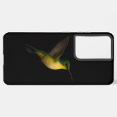 Black 4 Luxe Galaxy S21 Ultra Case, Flying Bird Samsung Galaxyケース (左側面)