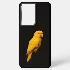 Black 4 Luxe Galaxy S21 Ultra, Golden Parakeet Samsung Galaxy S21 Ultraケース