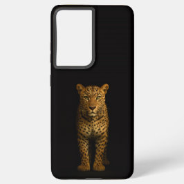 Black 4 Luxe Galaxy S21 Ultra, Majestic Leopard Samsung Galaxy S21 Ultraケース