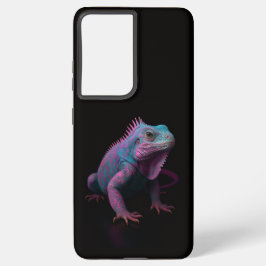 Black 4 Luxe Galaxy S21 Ultra, Pink Iguana Samsung Galaxy S21 Ultraケース