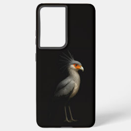 Black 4 Luxe Galaxy S21 Ultra, Secretarybird Samsung Galaxy S21 Ultraケース