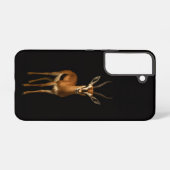Black 4 Luxe Galaxy S22 Case, Elegant Gazella Samsung Galaxyケース (裏面横)