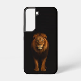 Black 4 Luxe Galaxy S22 Case, Majestic Lion Samsung Galaxy S22ケース
