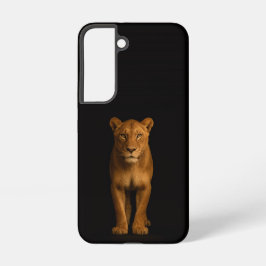 Black 4 Luxe Galaxy S22 Case, Noble Lioness Samsung Galaxy S22ケース