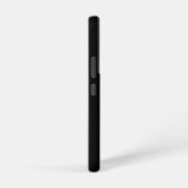 Black 4 Luxe Galaxy S22 Case, Pearl White Tulip Samsung Galaxyケース (右側面)