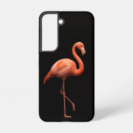 Black 4 Luxe Galaxy S22 Case, Pink Flamingo Samsung Galaxy S22ケース