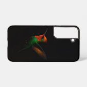 Black 4 Luxe Galaxy S22 Case, Tufted Coquette Samsung Galaxyケース (裏面横)