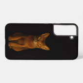 Black 4 Luxe Galaxy S22 Plus, Abyssinian Beauty  Samsung Galaxyケース (裏面横)