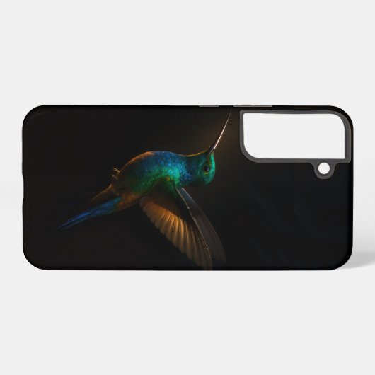Black 4 Luxe Galaxy S22 Plus Case, Flying Bird Samsung Galaxyケース (裏面横)