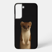 Black 4 Luxe Galaxy S22 Plus, Elegant Weasel Samsung Galaxyケース (裏面)