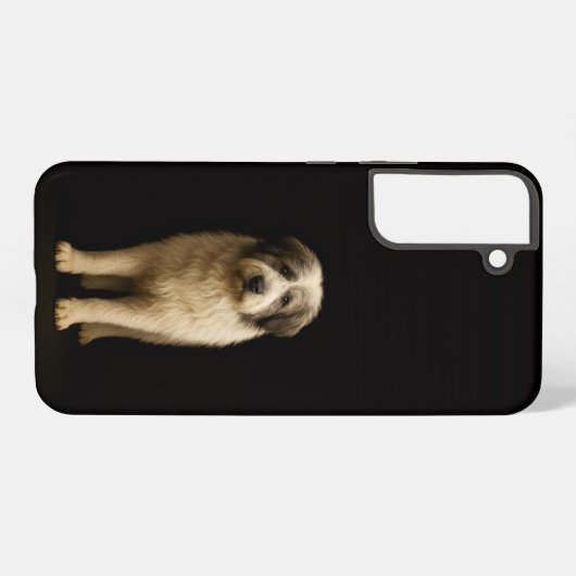 Black 4 Luxe Galaxy S22 Plus, Mioritic Shepherd Samsung Galaxyケース (裏面横)