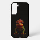 Black 4 Luxe Galaxy S22 Plus, Panther Chameleon Samsung Galaxyケース (裏面)