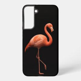 Black 4 Luxe Galaxy S22 Plus, Pink Flamingo Bird Samsung Galaxy S22+ケース