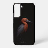 Black 4 Luxe Galaxy S22 Plus, Reddish Egret Samsung Galaxyケース (裏面)