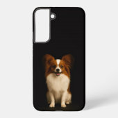 Black 4 Luxe Galaxy S22 Plus, Refined Papillon Samsung Galaxyケース (裏面)