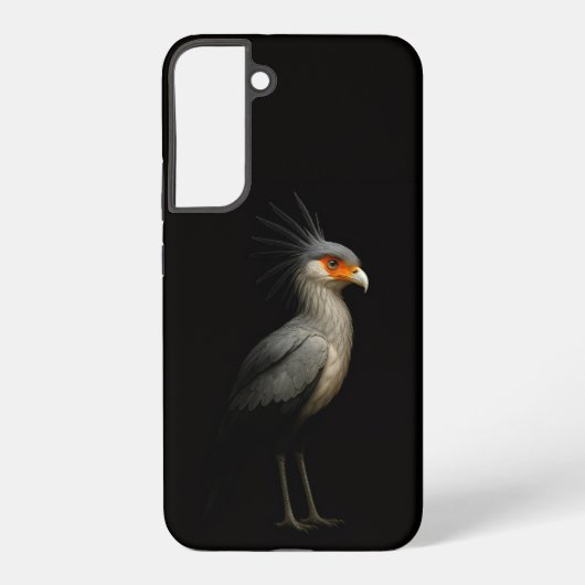 Black 4 Luxe Galaxy S22 Plus, Secretarybird Samsung Galaxyケース (裏面)