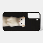 Black 4 Luxe Galaxy S22 Plus, Stylish Ermine Samsung Galaxyケース (裏面横)