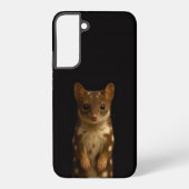 Black 4 Luxe Galaxy S22 Plus, Sweet Quoll Samsung Galaxyケース (裏面)