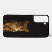 Black 4 Luxe Galaxy S22 Plus, Sweet Quoll Samsung Galaxyケース (裏面横)