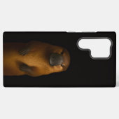 Black 4 Luxe Galaxy S22 Ultra, Elegant Platypus Samsung Galaxyケース (裏面横)