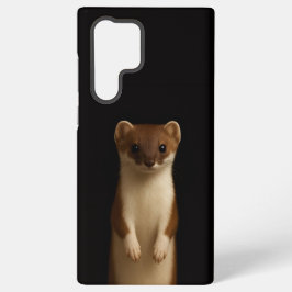 Black 4 Luxe Galaxy S22 Ultra, Elegant Weasel Samsung Galaxy S22 Ultraケース