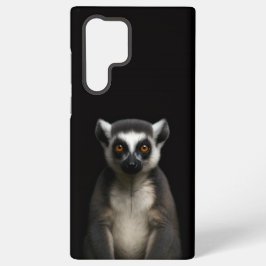 Black 4 Luxe Galaxy S22 Ultra, Gentle Lemur Samsung Galaxy S22 Ultraケース