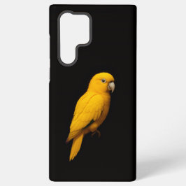 Black 4 Luxe Galaxy S22 Ultra, Golden Parakeet Samsung Galaxy S22 Ultraケース
