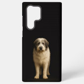 Black 4 Luxe Galaxy S22 Ultra, Mioritic Shepherd Samsung Galaxyケース (裏面)