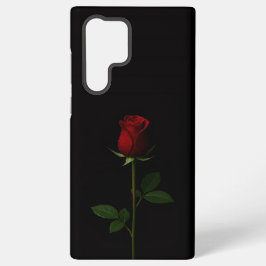 Black 4 Luxe Galaxy S22 Ultra, Velvet Red Rose Samsung Galaxy S22 Ultraケース