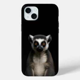 Black 4 Luxe, Gentle Lemur iPhone 15 Plus iPhone 15 Miniケース