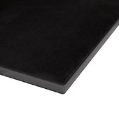 Black 4 Luxe Glass cutting board Elegant Gazella カッティングボード (角)