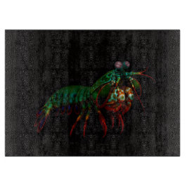 Black 4 Luxe Glass cutting board Mantis Shrimp カッティングボード